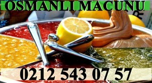 Osmanlı macunu yapımı